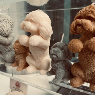 スタンディングプードル(キャンドル)