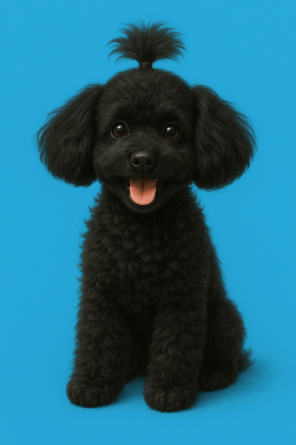 トイプードル　黒