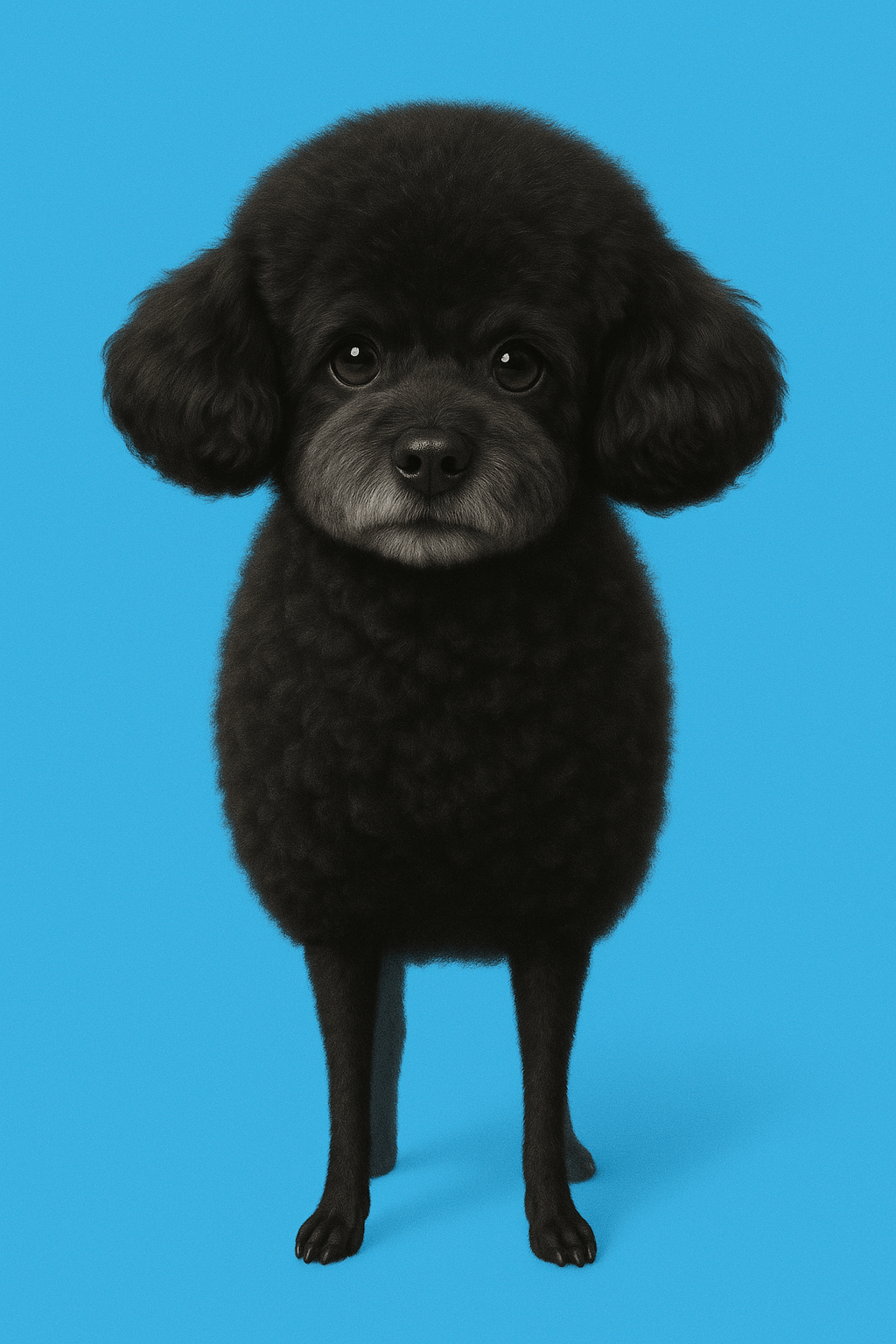 トイプードル　黒