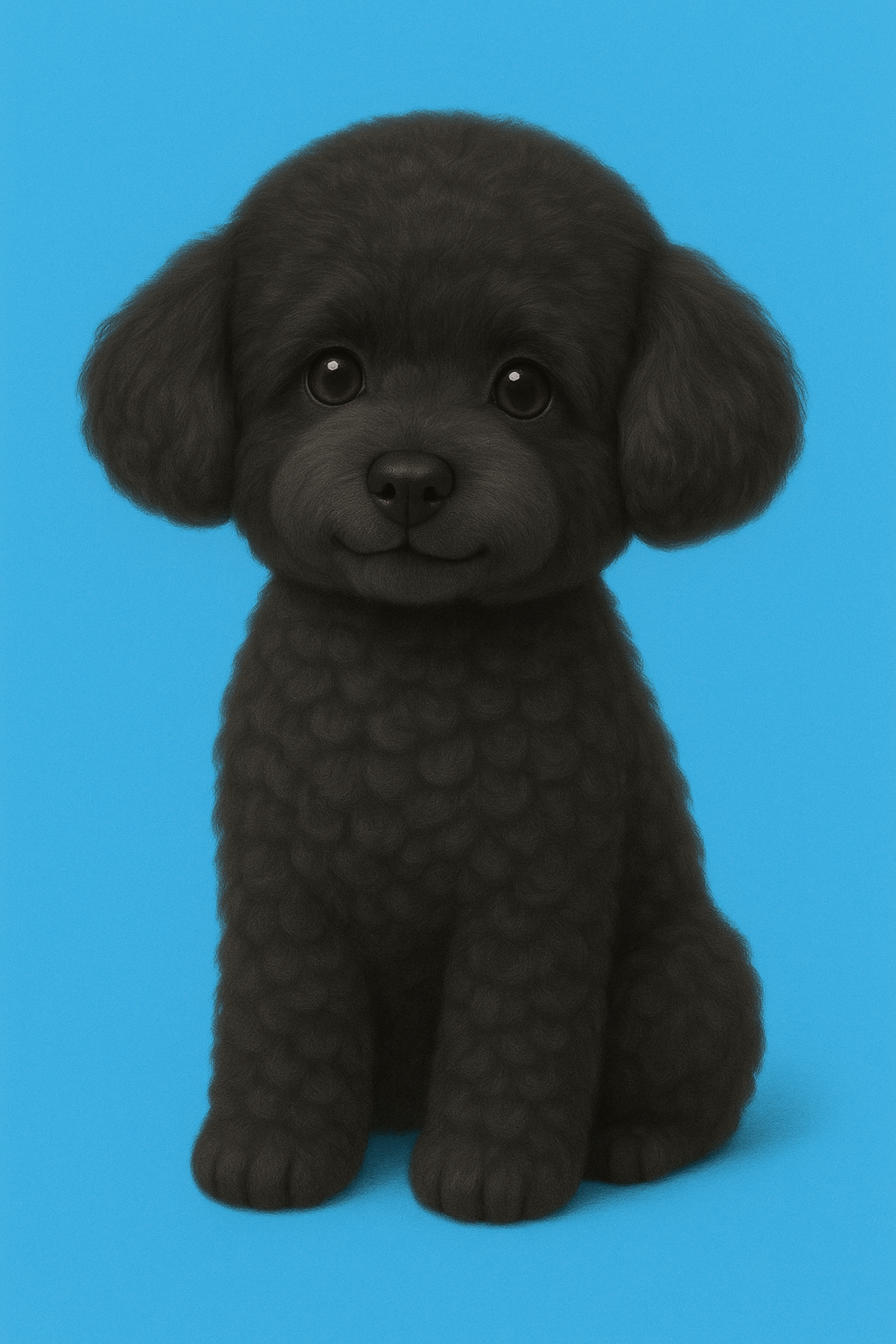 トイプードル　黒